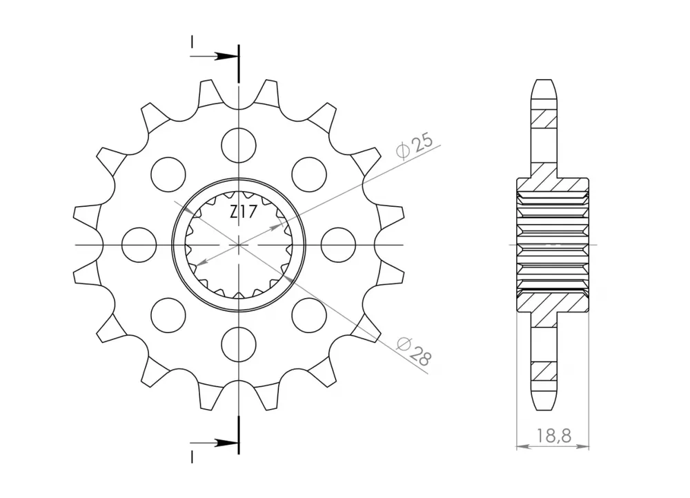 Lage Prijs SUPERSPROX - FRONT 16T, 525 - Sprockets - 16T