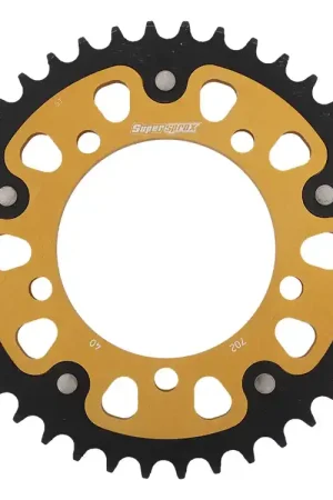 Weekendaanbieding SUPERSPROX - REAR STEALTH 40T - Sprockets - Goud 525