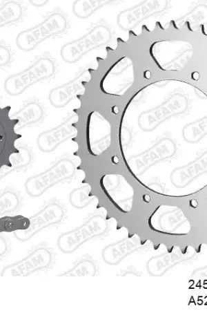 AFAM - 520XMR3 110 MRS (RIVET) & SPROCKETS - Chain Kits - STEEL Merkproduct