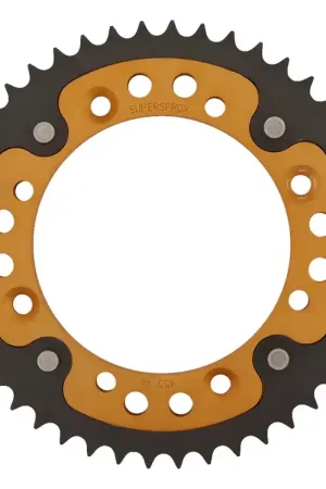 Koop Vandaag SUPERSPROX - REAR STEALTH 46T - Sprockets - Goud 420