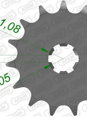 Rechtstreeks Van De Fabrikant AFAM - FRONT 15T, 530 - Sprockets - 15T