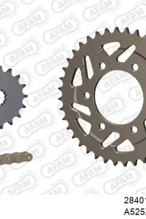 AFAM - 525XHR3 110 MRS - Chain Kits - RIVET GOLD & SPROCKETS Betrouwbaar
