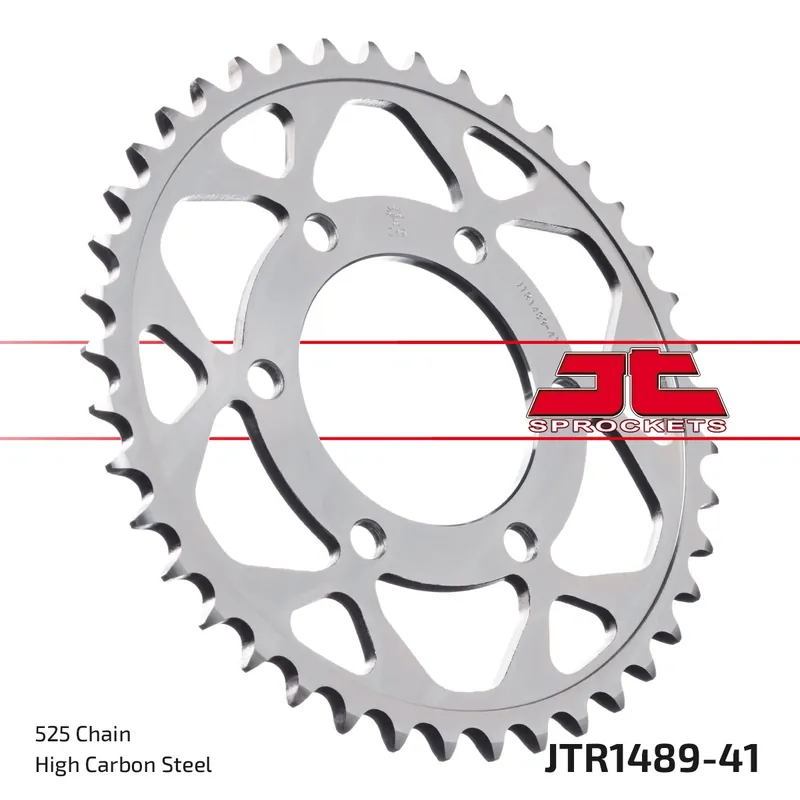 Veilige Betaling JT SPROCKETS - REAR STEEL 41T, 525 - Sprockets - Robuust en Betrouwbaar