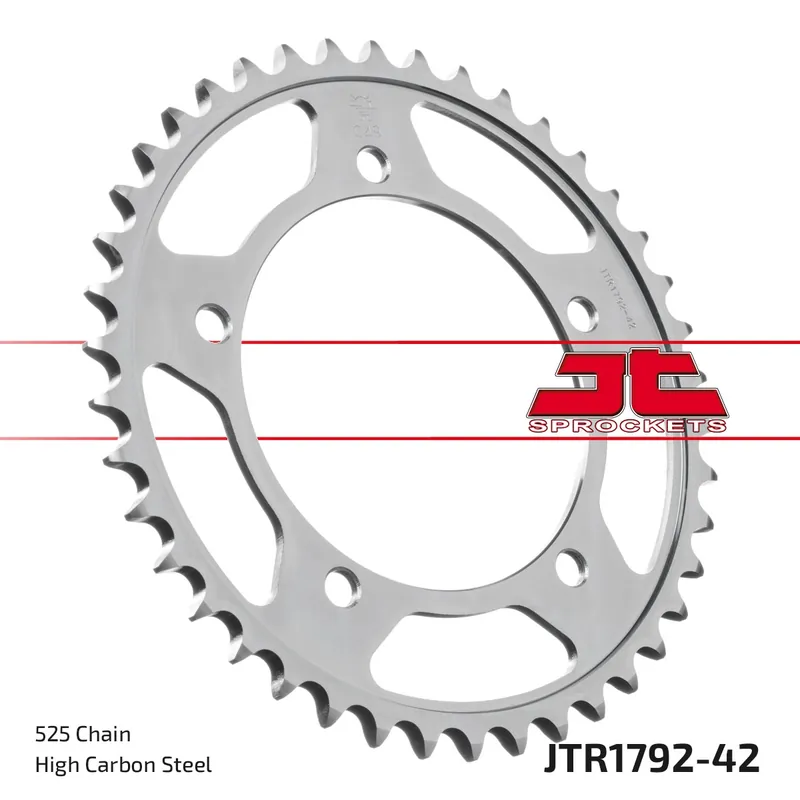 Exclusieve Aanbieding JT SPROCKETS - REAR STEEL 42T, 525 - Sprockets - Stevig en Betrouwbaar