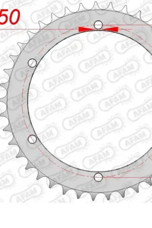 In De Mode AFAM - REAR STEEL 41T, 520 - Sprockets - Geschikt voor diverse voertuigen