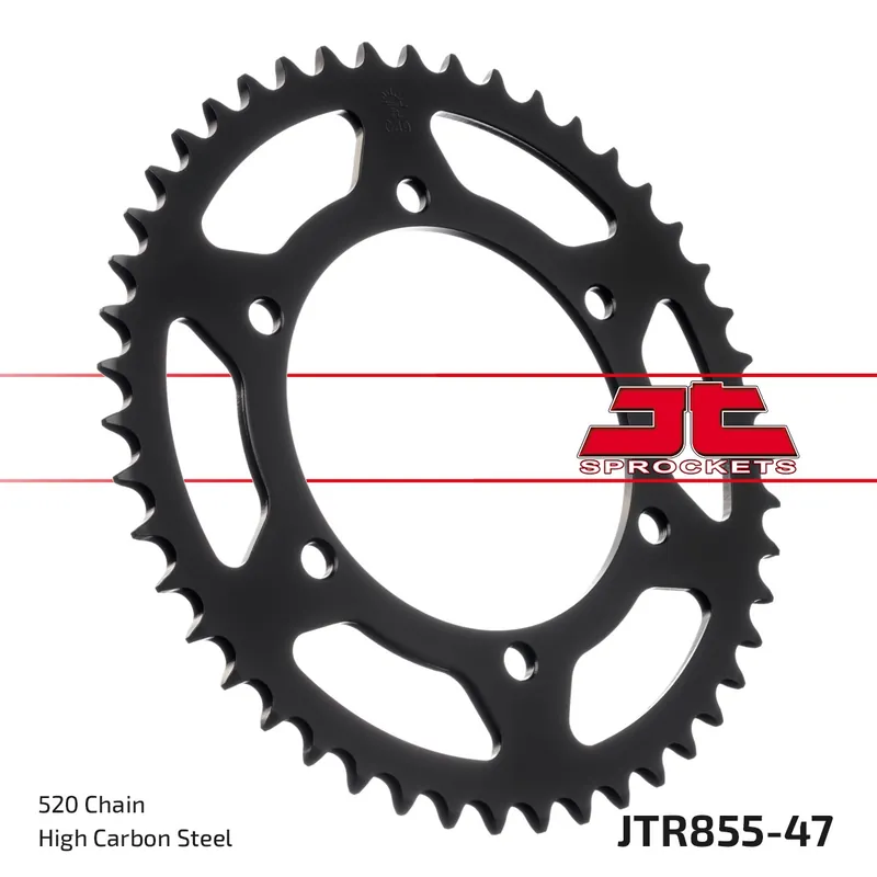 JT SPROCKETS - REAR STEEL 47T, 520 - Sprockets - 47T Seizoensaanbieding