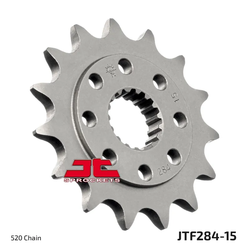 JT SPROCKETS - FRONT STEEL 15T, 520 - Sprockets - Compatibiliteit met Honda Garantie Inbegrepen