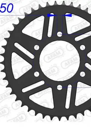 AFAM - REAR ALU 45T, 520 - Sprockets - Kwaliteit en Compatibiliteit Trendy