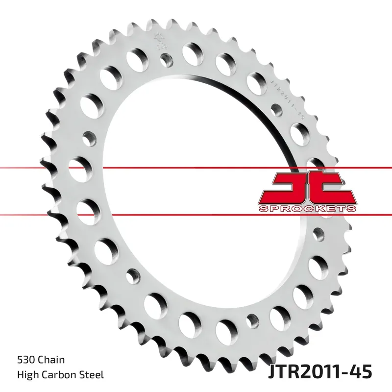 Hete Deal JT SPROCKETS - REAR STEEL 45T, 530 - Sprockets - 45T en 530