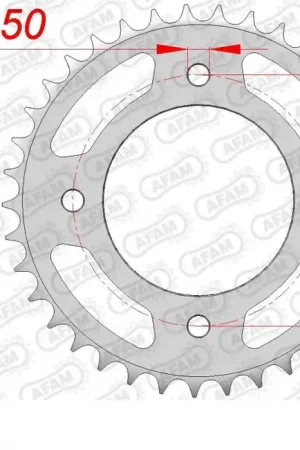 AFAM - REAR STEEL 34T, 530 - Sprockets - Geschikt voor Honda CB 500/550 Beste Prijs