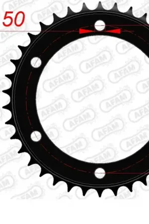 Exclusieve Aanbieding AFAM - REAR STEEL 39T, 530 - Sprockets - 39 Tand