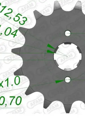 AFAM - FRONT 15T, 630 - Sprockets - Geschikt voor Honda Cb 750 modellen Betaalbaar