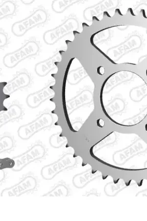 Trendy AFAM - 630MO 88 MR (RIVET) & SPROCKETS - Chain Kits - STEEL