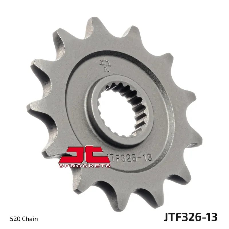 JT SPROCKETS - FRONT STEEL 13T, 520 - Sprockets - Geschikt voor Honda CR 125 Gereduceerde Prijs