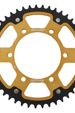 Uitverkoop SUPERSPROX - REAR STEALTH 47T, GOLD, 520 - Sprockets - 520