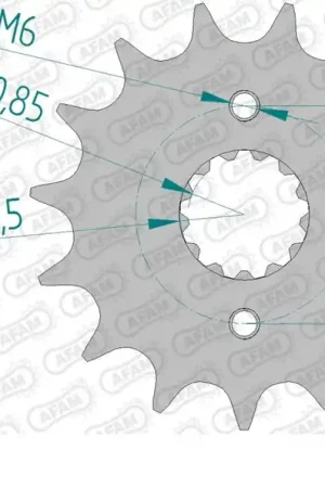 AFAM - FRONT 14T, 520 - Sprockets - 14T Beste Prijs