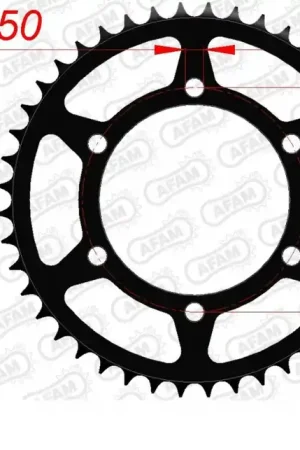 Limited Edition AFAM - REAR STEEL 47T, 520 - Sprockets - Duurzaam Staal