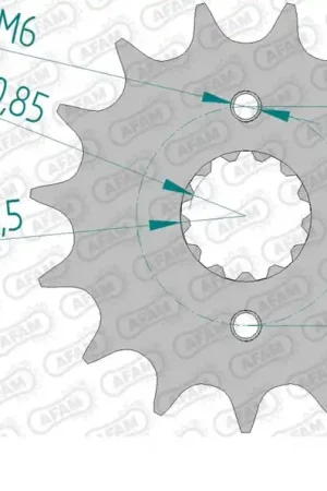 Populair AFAM - FRONT 15T, 520 - Sprockets - Kwaliteitsonderdeel