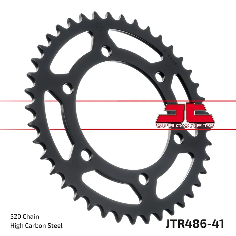 JT SPROCKETS - REAR STEEL 41T, 520 - Sprockets - 41T Exclusieve Aanbieding
