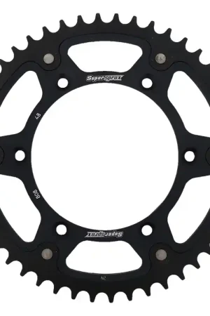 In De Mode SUPERSPROX - REAR STEALTH 48T, BLACK, 520 - Sprockets - Compatibel met Suzuki