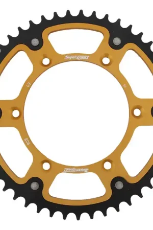 SUPERSPROX - REAR STEALTH 49T - Sprockets - GOLD, 520 Nieuwe Collectie