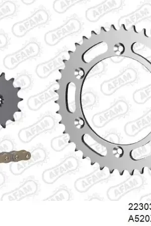 AFAM - 520XRR3 110 ARS (CLIP) GOLD & SPROCKETS - STEEL Beste Prijs