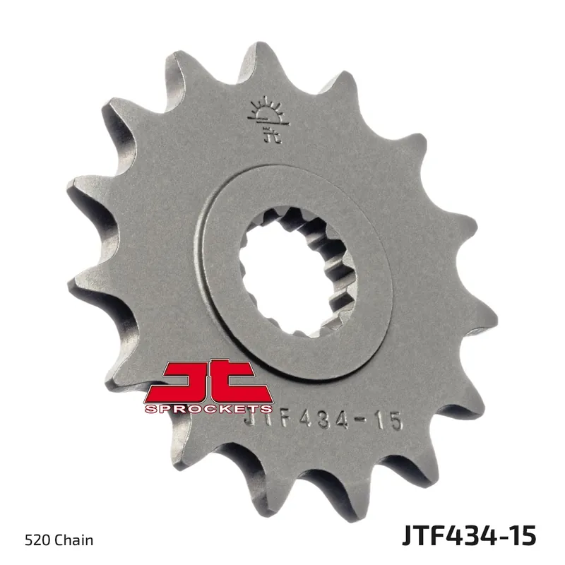 JT SPROCKETS - FRONT STEEL 15T, 520 - Sprockets - Compatibel met meerdere Suzuki modellen Koopje