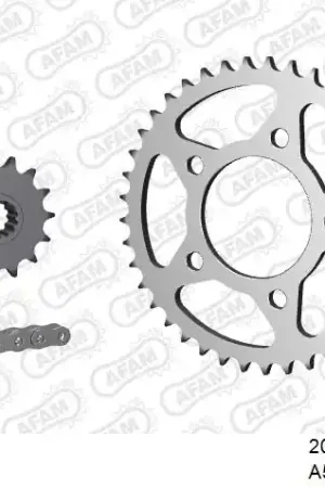 AFAM - 525XMR3 108 MRS - Chain Kits - STEEL Exclusieve Aanbieding