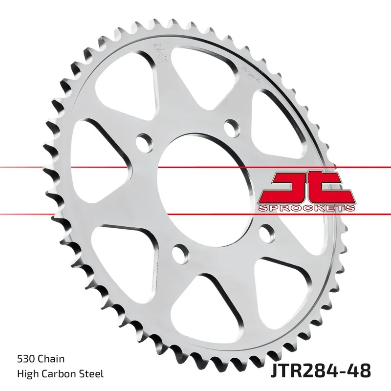 Laatste Versie JT SPROCKETS - REAR STEEL 48T, 530 - Sprockets - Geschikt voor Honda motoren