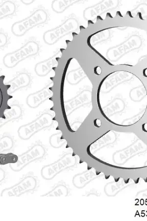 AFAM - 530XRR2 102 MRS - Chain Kits - Steel Bestseller