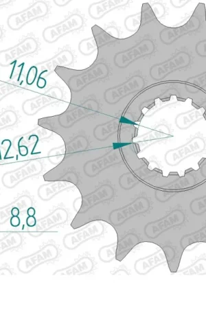 AFAM - FRONT 15T, 520 - Sprockets - 15T Fabrieksprijs