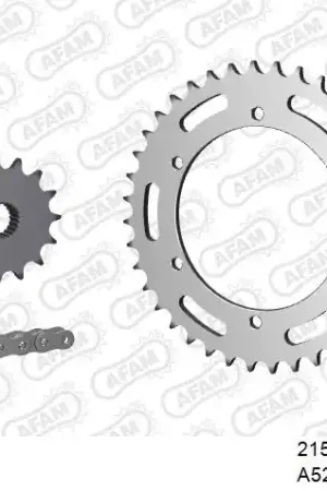 Trendy AFAM - 520XMR3 110 MRS (RIVET) & SPROCKETS - Chain Kits - STEEL