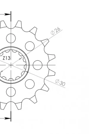 SUPERSPROX - FRONT 16T, 530 - Sprockets - Hoge kwaliteit en compatibiliteit Nu Kopen