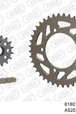 AFAM - 520XHR2 106 MRS - Chain Kits - Goud & Sprockets Laatste Versie