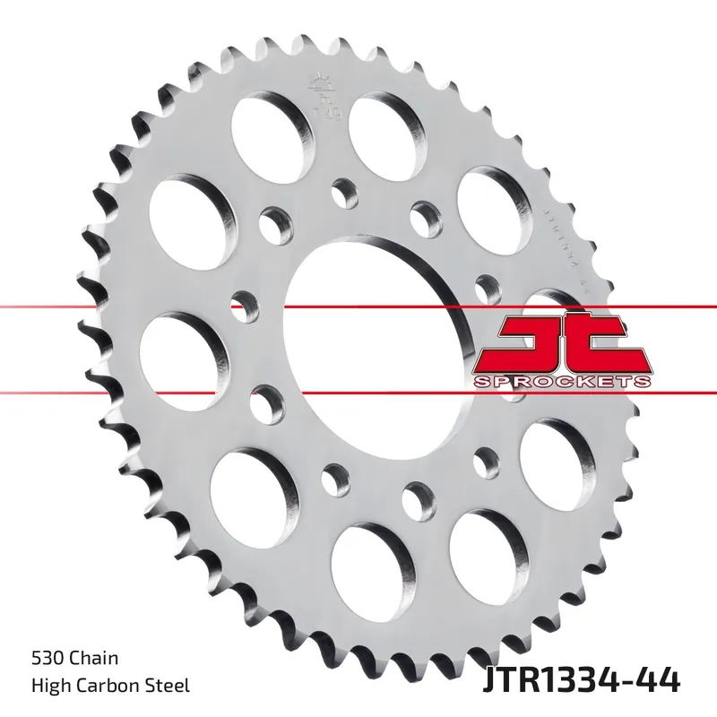 Koop Vandaag JT SPROCKETS - REAR STEEL 44T, 530 - Sprockets - Geschikt voor Honda modellen