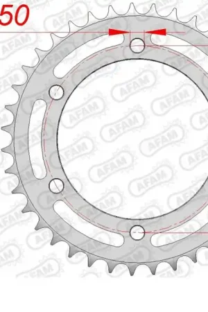 AFAM - REAR STEEL 39T, 525 - Sprockets - Geschikt voor diverse modellen Koop Online
