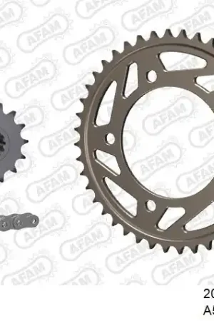 Laatste Kans AFAM - 525XMR3 108 MRS (RIVET) & SPROCKETS - Chain Kits - ALU