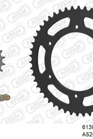 Luxe AFAM - 520XMR3 108 MRS - Chain Kits - STEEL