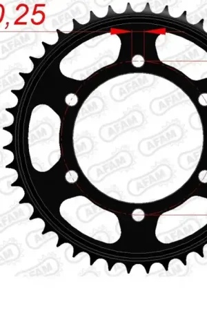 Groothandel AFAM - REAR STEEL 39T, 530 - Sprockets - Hoogwaardige kwaliteit