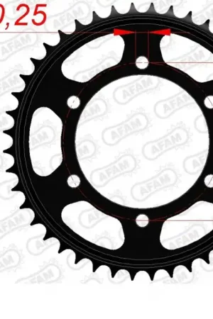 AFAM - REAR STEEL 42T, 530 - Sprockets - Duurzaam en Betrouwbaar Weekendaanbieding