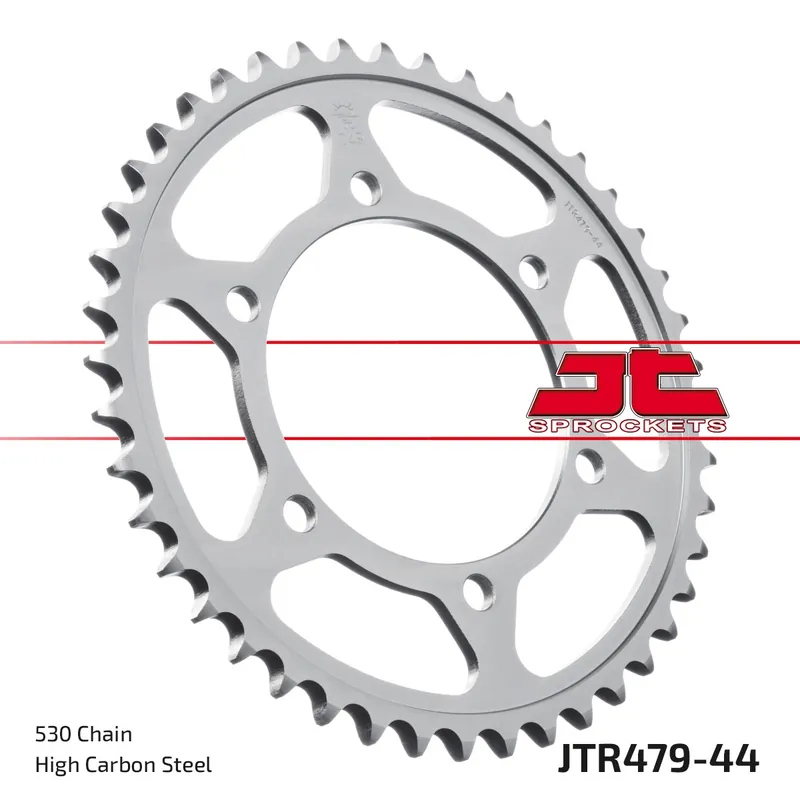 Gereduceerde Prijs JT SPROCKETS - REAR STEEL 44T, 530 - Sprockets - Compatibel met meerdere merken