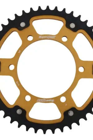 Aanbieding SUPERSPROX - REAR STEALTH 46T - Sprockets - Gold 530