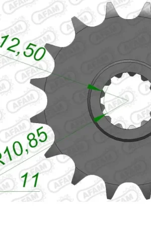 AFAM - FRONT 16T, 530 - Sprockets - Compatibiliteit met Yamaha Groothandel