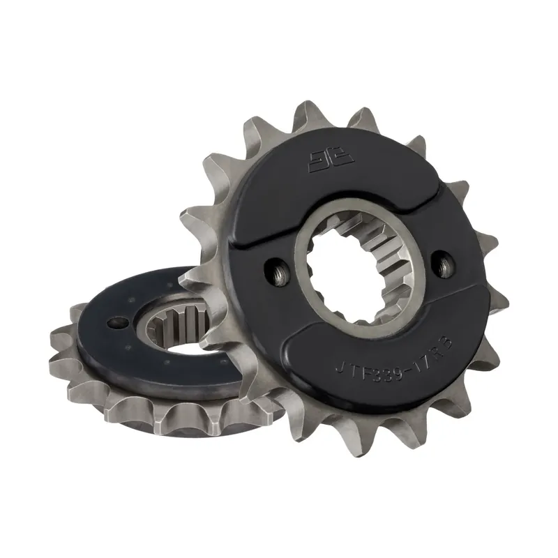 Goedkoop JT SPROCKETS - FRONT STEEL 17T RB, 530 - Sprockets - Rubber Cushioned