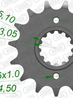 AFAM - FRONT 14T, 530 - Sprockets - Voor Honda Motoren Betaalbaar