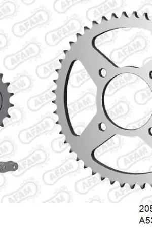 Koopje AFAM - 530XRR2 102 MRS - Chain Kits - STEEL