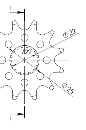 SUPERSPROX - FRONT 14T, 520 - Sprockets - Compatibel met Aprilia Plaats Bestelling