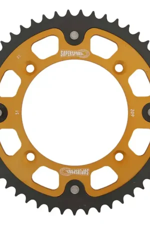 SUPERSPROX - REAR STEALTH 51T - Sprockets - GOLD 420 Merkproduct