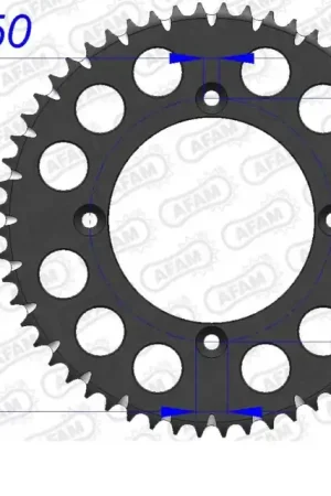 AFAM - REAR ALU 49T, 420 - Sprockets - Lichtgewicht en Duurzaam Fabrieksprijs