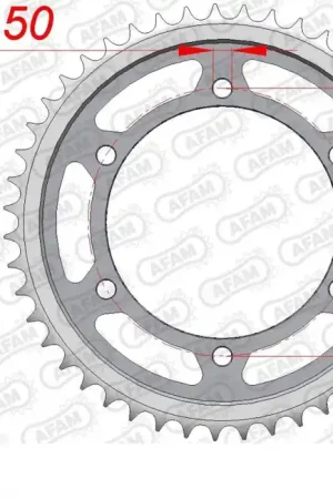 Plaats Bestelling AFAM - REAR STEEL 47T, 532 - Sprockets - 47T